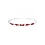 Ruby Diamond Bangle-Ruby Diamond Bangle - RBNEL00216