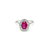 Ruby Diamond Ring-Ruby Diamond Ring -