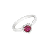 Ruby Diamond Ring-Ruby Diamond Ring - RRNEL00448