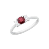 Ruby Diamond Ring-Ruby Diamond Ring - RRNEL00547