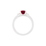 Ruby Diamond Ring-Ruby Diamond Ring - RRNEL00554