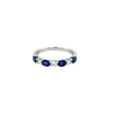 Sapphire Diamond Band-Sapphire Diamond Band - SRSPK00141