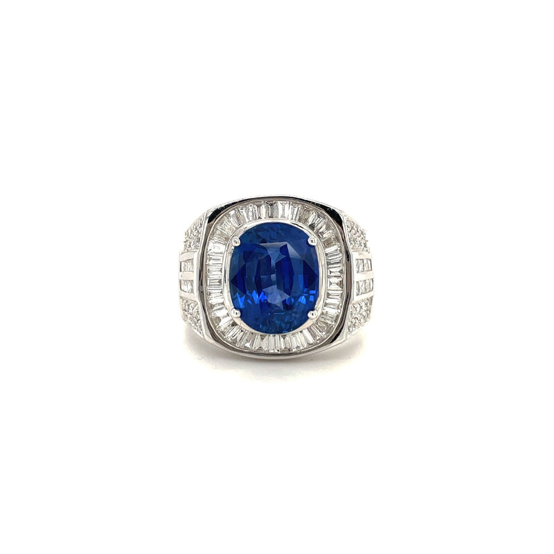 Sapphire Diamond Ring-Sapphire Diamond Ring - SREDW00497