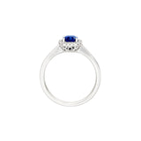 Sapphire Diamond Ring-Sapphire Diamond Ring - SRNEL00596