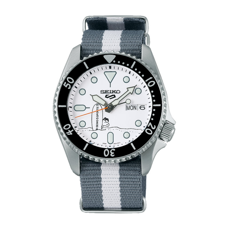 Seiko 5 Sports 55th Anniversary PEANUTS Limited Edition SRPK25-Seiko 5 Sports SRPK25 - SRPK25