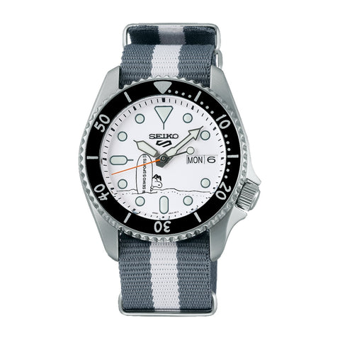 Seiko 5 Sports 55th Anniversary PEANUTS Limited Edition SRPK25-Seiko 5 Sports SRPK25 - SRPK25