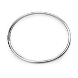 Shy Creation Diamond Baguette Bangle 1.74 CT-Shy Creation Baguette Diamond Bangle in 14 karat white gold totaling 1.74 carats.