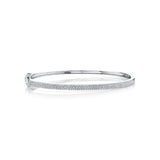 Shy Creation Diamond Bangle 0.52 CT-Shy Creation Diamond Bangle - SC55002255ZS - Shy Creation Diamond Bangle in 14 karat white gold with diamonds totaling 0.52 carats.
