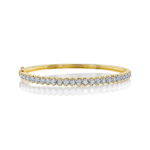 Shy Creation Diamond Bangle 1.35 CT-Shy Creation Diamond Bangle - SC55022761ZS
