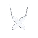 Shy Creation Diamond Flower Necklace 0.20 CT-Shy Creation Diamond Flower Necklace - SC55002921