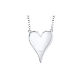 Shy Creation Diamond Heart Necklace 0.21 CT-Shy Creation Diamond Heart Necklace - SC55002004