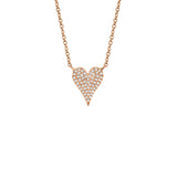 Shy Creation Diamond Heart Necklace 0.11 CT-Shy Creation Diamond Heart Necklace 0.11 CT - SC55006927