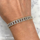 Shy Creation Diamond Line Bracelet 4.70 CT-Shy Creation Diamond Line Bracelet - SC55024143