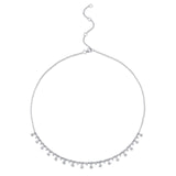 Shy Creation Diamond Necklace 2.12 CT-Shy Creation Diamond Necklace in 14 karat white gold with diamonds totaling 2.12 carats.