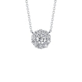 Shy Creation Diamond Necklace 0.79 CT-Shy Creation Diamond Necklace - SC55022477