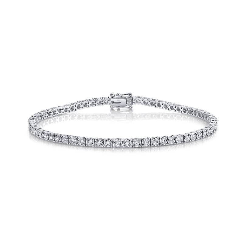 Shy Creation Diamond Tennis Bracelet 1.00 CT-Shy Creation Diamond Tennis Bracelet - SC55002949