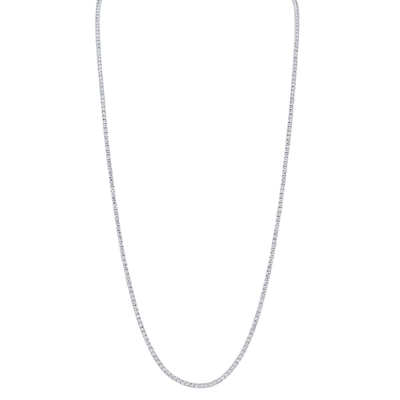 Shy Creation Diamond Tennis Necklace 8.70 CT-Shy Creation Diamond Tennis Necklace - SC55004850