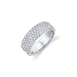 Shy Creation Diamond Pave Band 1.32 CT-Shy Creation Pavé Diamond Band - SC28023446