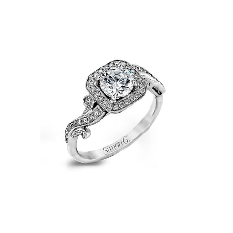 Simon G Diamond Engagement Ring Mounting-Simon G Diamond Engagement Ring Mounting -