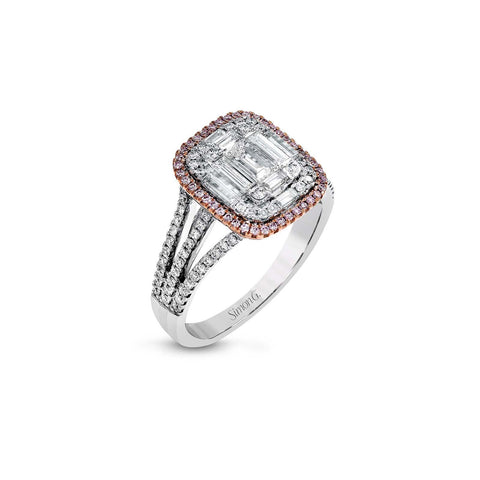 Simon G Diamond Engagement Ring-Simon G Diamond Engagement Ring -