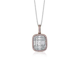 Simon G Diamond Pendant and Chain-Simon G Diamond Pendant and Chain -