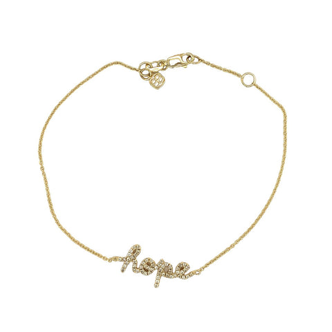 Sydney Evan 14K Yellow Gold Diamond Bracelet-Sydney Evan 14K Yellow Gold Diamond Bracelet -