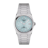 Tissot PRX Powermatic 80 35mm-Tissot PRX Powermatic 80 35mm - T137.207.11.351.00 - Tissot PRX Powermatic 80 in a 35mm stainless steel case with ice blue dial on stainless steel bracelet, featuring a date display and automatic movement with up to 80 hours power reserve.