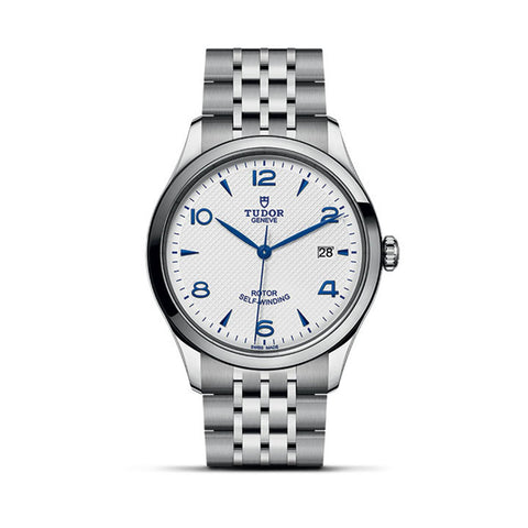 TUDOR 1926 39mm Steel-TUDOR 1926 in a 39mm stainless steel case with silver dial on stainless steel bracelet, featuring a date display and automatic movement.