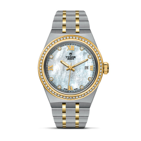 TUDOR Royal 28mm Steel and Yellow Gold-TUDOR Royal 28mm Steel and Yellow Gold - M28323-0001