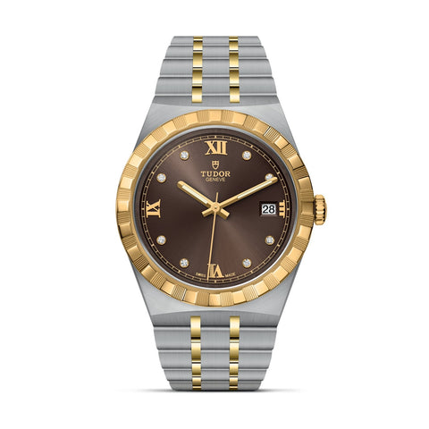 TUDOR Royal 38mm Steel and Gold-TUDOR Royal 38mm Yellow and Steel - M28503-0008