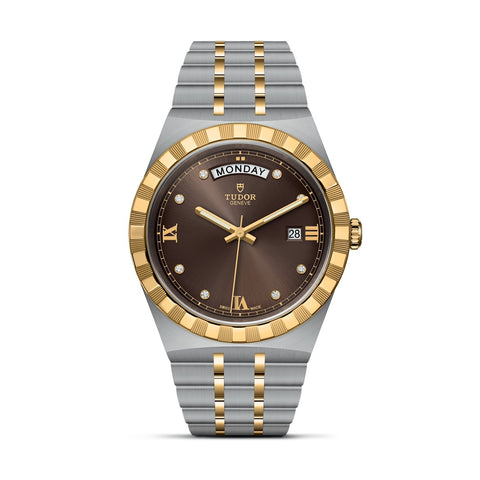 TUDOR Royal 41mm Steel and Gold-TUDOR Royal 41mm Yellow and Steel - M28603-0008