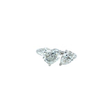 Two-stone Engagement Ring-Two-stone Engagement Ring - DRNKA04961