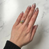 Two Stone Princess-Cut Engagement Ring-Two Stone Princess-Cut Engagement Ring - DRUJD00471
