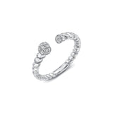 White Gold Diamond Band-White Gold Diamond Band -