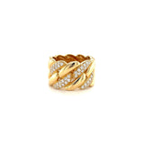 Wide Diamond Ring-Wide Diamond Ring - DRDRA10165
