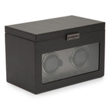 Wolf Axis Double Watch Winder with Storage-Wolf Axis Double Watch Winder with Storage - 469303
