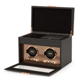 Wolf Axis Double Watch Winder with Storage-Wolf Axis Double Watch Winder with Storage -