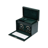 Wolf British Racing Green Double Watch Winder-Wolf British Racing Green Double Watch Winder - 792241