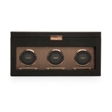 Wolf Copper Triple Winding Box-Wolf Copper Triple Winding Box -