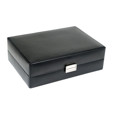 Wolf Heritage 4 Piece Watch Box with Valet-Wolf Heritage 4 Piece Watch Box with Valet -