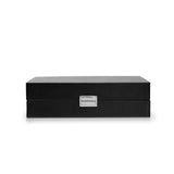 Wolf Heritage 4 Piece Watch Box with Valet-Wolf Heritage 4 Piece Watch Box with Valet -