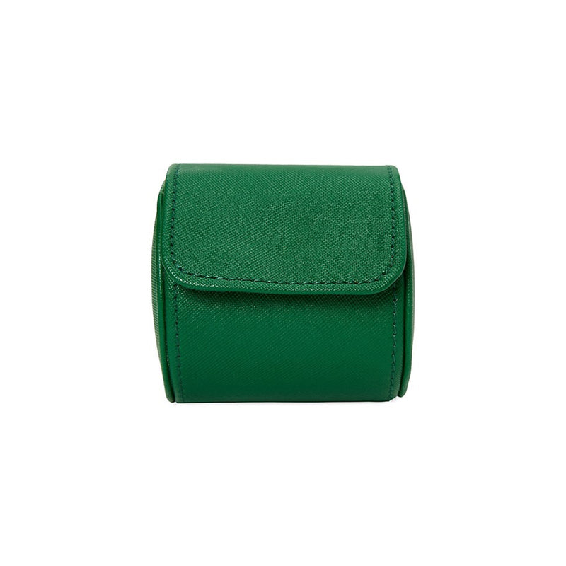 WOLF Tutti Frutti Green Single Watch Roll-WOLF Tutti Frutti Green Single Watch Roll - 680199-GREEN