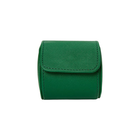 WOLF Tutti Frutti Green Single Watch Roll-WOLF Tutti Frutti Green Single Watch Roll - 680100-Green