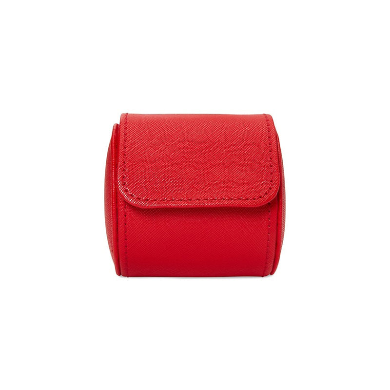 WOLF Tutti Frutti Red Single Watch Roll-WOLF Tutti Frutti Red Single Watch Roll - 680199-RED