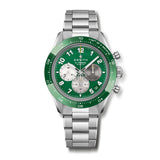Zenith Chronomaster Sport Aaron Rodgers Edition-Zenith Chronomaster Sport Aaron Rodgers Edition - 03.3117.3600/56.M3100 - Zenith Chronomaster Sport Aaron Rodgers Edition in a 41mm stainless steel case with green tricolor dial on stainless steel bracelet, featuring a chronograph function, date display and automatic movement. Limited to 250 pieces.